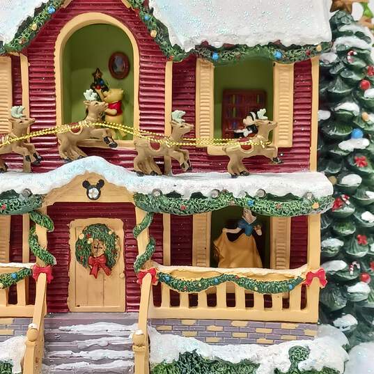 The Bradford Exchange Disney Twas The Night Before Christmas Illuminated Story House image number 5