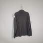 Mens Long Sleeve 1/4 Zip Mock Neck Pullover Sweatshirt Size X-Large image number 2
