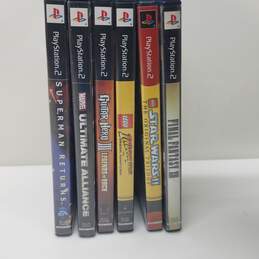 Lot of 6 PlayStation 2 Games: Final Fantasy XII, Lego Star Wars II Indian Jones, Superman Returns alternative image