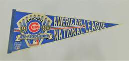 Various Vintage/Vintage-Styled Sports Pennants (Chicago Cubs, Illinois Colleges) alternative image