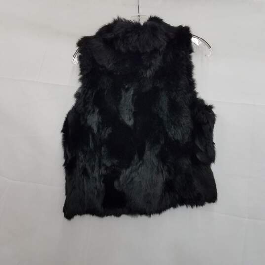 Jennyfer J Rabbit Fur Vest Size Large image number 2