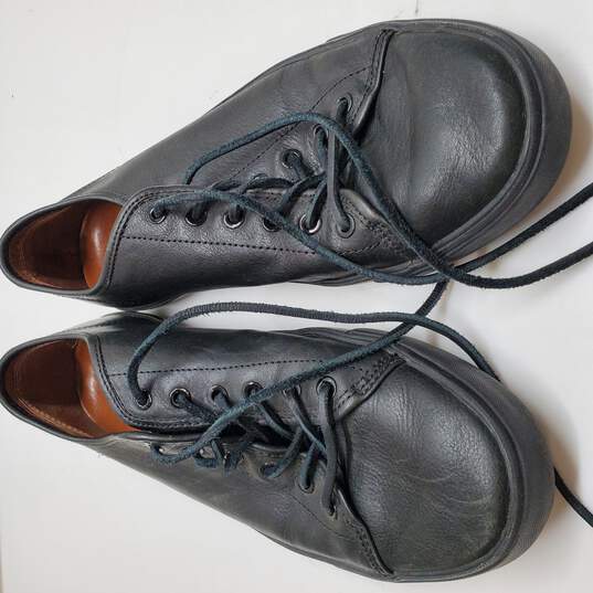 Black Leather Size 10 Frye Dress Shoes image number 1