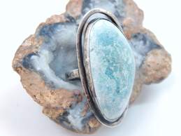 Eilat Sterling Silver River Stone Statement Ring 9.2g alternative image