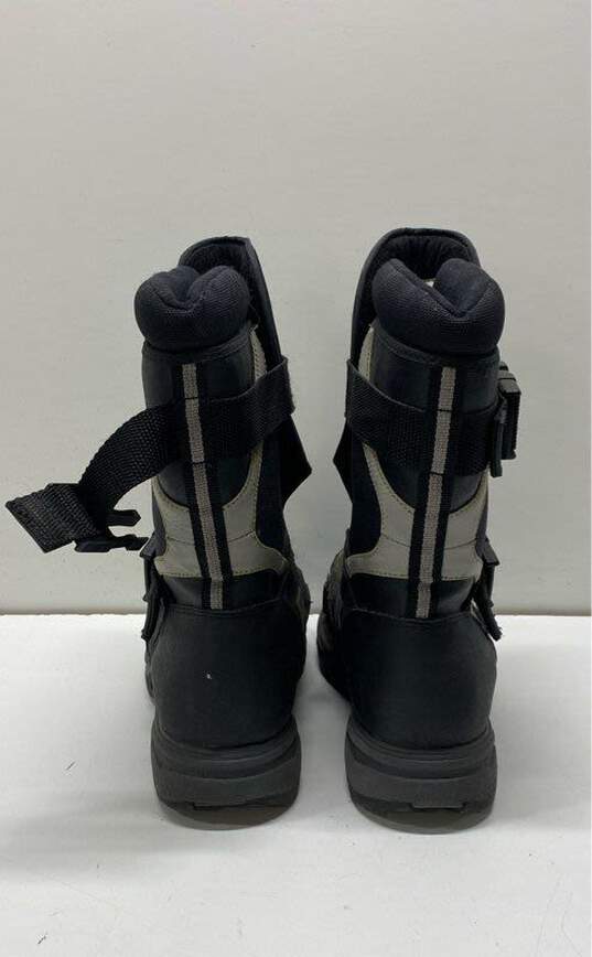 Bass Black Polar Bear Winter Snow Rain Boots Men's Size 10 M image number 4