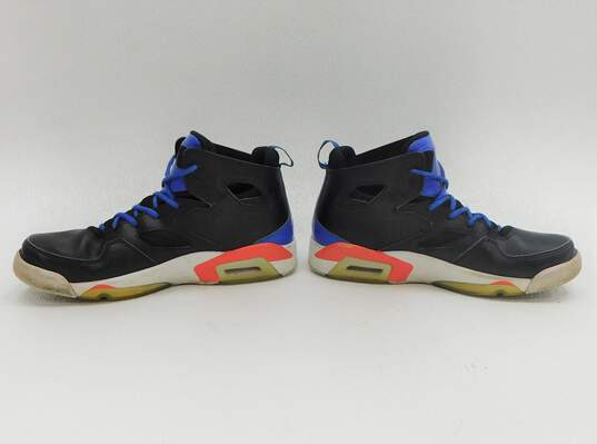 Jordan Flightclub 91 Black Orange Blue Men's Shoe Size 10 image number 6
