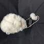White Faux Fur Rabbit Hat image number 2