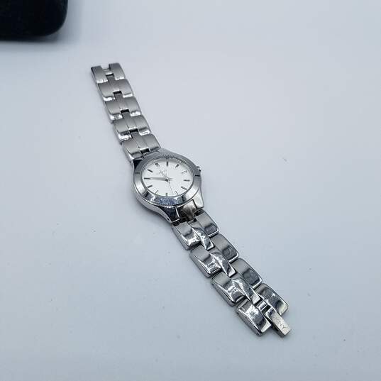 DKNY 28mm case Silver Tone Stainless Steel Bracelet Quartz Watch image number 5
