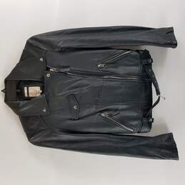 trf Outerwear Women Black Leather Jacket M