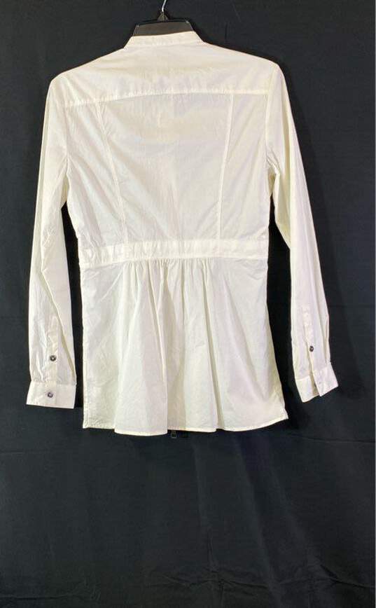 Burberry White Blouse - Size 6 image number 2