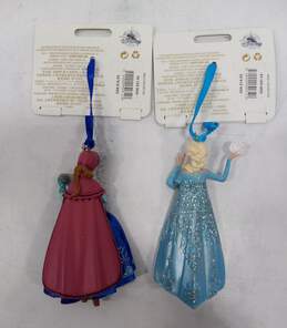 Disney Store Sketchbook Frozen Anna & Elsa Christmas Ornaments alternative image
