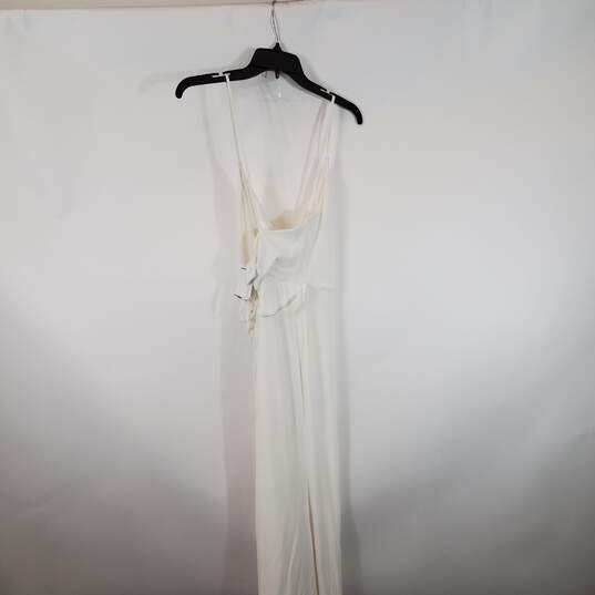 David's Bridan Women White Lace Gown Sz 14 Nwt image number 2