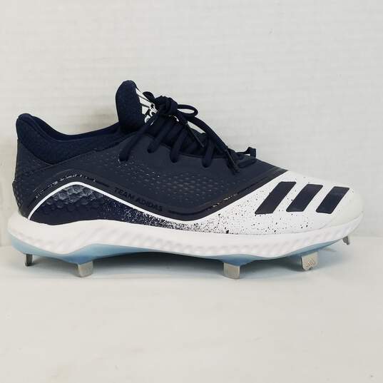 Adidas Icon V Bounce Cleat Women's Sneaker  Shoe Size  9.5   Color Blue White image number 1