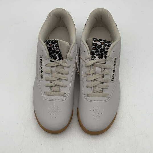 NWT Womens Princess GZ8649 Gray Low Top Lace-Up Sneaker Shoes Size 8 image number 1