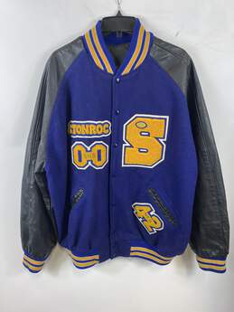 Lettermen's Club Purple Stoneroc SHS Varsity Jacket 52