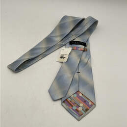 NWT Mens Blue Silk Four-In-Hand Classic Adjustable Designer Neck Tie alternative image