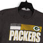 Womens Gray Bay Packers Short Sleeve NFL On-Field Dri-Fit T-Shirt Size M image number 3