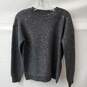 Women's Loft Black Sequined Sweater Size S image number 1