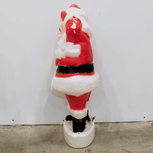 VTG Union Products Santa Claus w/ List 42in. Lighted Christmas Blow Mold image number 2