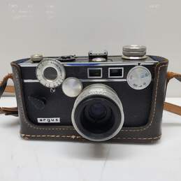 Vintage Argus 35mm Rangefinder Camera f/3.5 50mm Untested