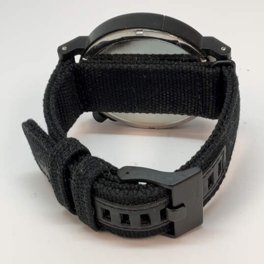 Designer Diesel DZ1471 Black Round Dial Adjustable Strap Analog Wristwatch image number 4
