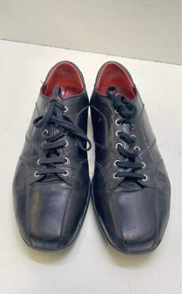 Bally Leather Lace Up Driving Shoes Black 7.5 alternative image