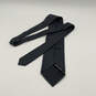 Mens Blue Striped Silk Four-In-Hand Adjustable Formal Pointed Neck Tie image number 2