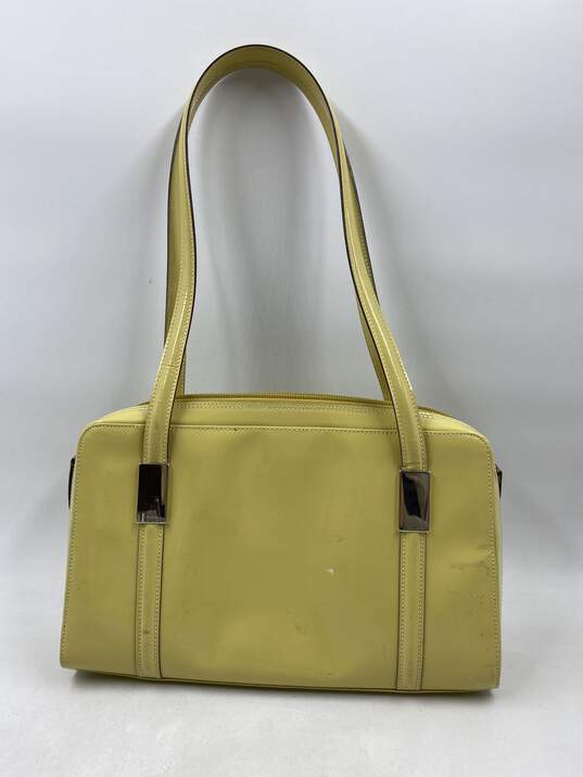 Authentic Gucci Lime Yellow Handbag image number 1