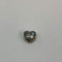 Designer Pandora S925 ALE Sterling Silver CZ Blue Stone Heart Beaded Charm image number 4