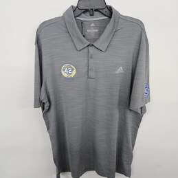 Adidas Gray Golf Polo