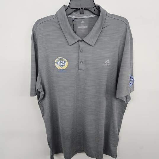 Adidas Gray Golf Polo image number 1