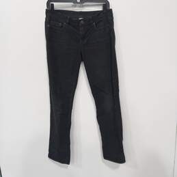 J. Crew Women's City Fit Black Corduroy Pants Size 27S