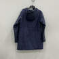 Womens Blue Long Sleeve Insulated Hooded Full-Zip Puffer Jacket Size L image number 2