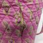 Vera Bradley Women's Pink Paisley Print Tote Bag image number 9