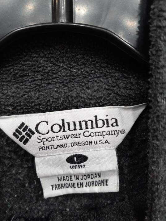 Men’s Columbia ½ Zip Mock Neck Fleece Sweater Sz L image number 3