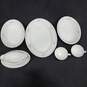 Bundle of Assorted White Genuine Porcelain China Standard Bowls & Cups image number 2