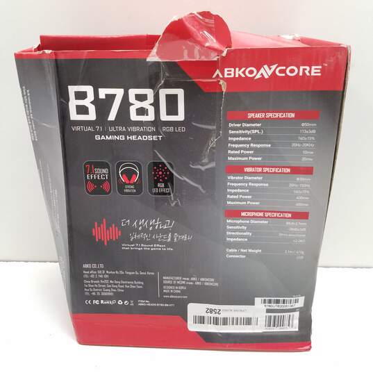 ABKONCORE B780 Gaming Headset with 7.1 Surround Sound image number 7