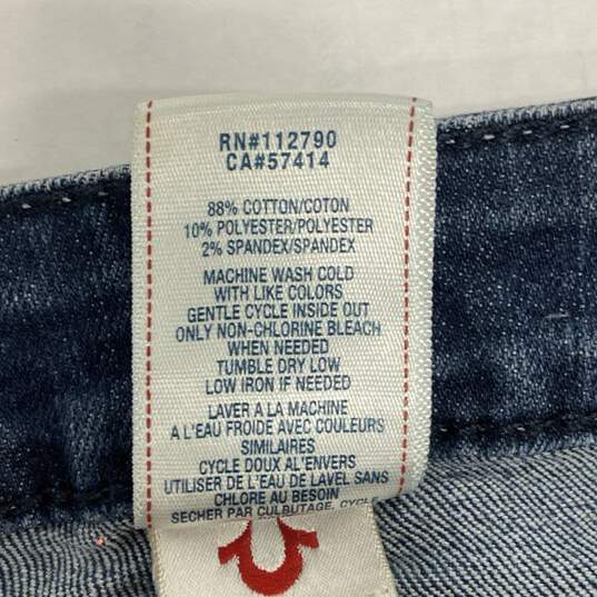 True Religion Blue Pants - Size X Small image number 4