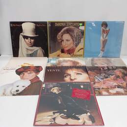 Lot of 10 Assorted Barbra Streisand Record Albums