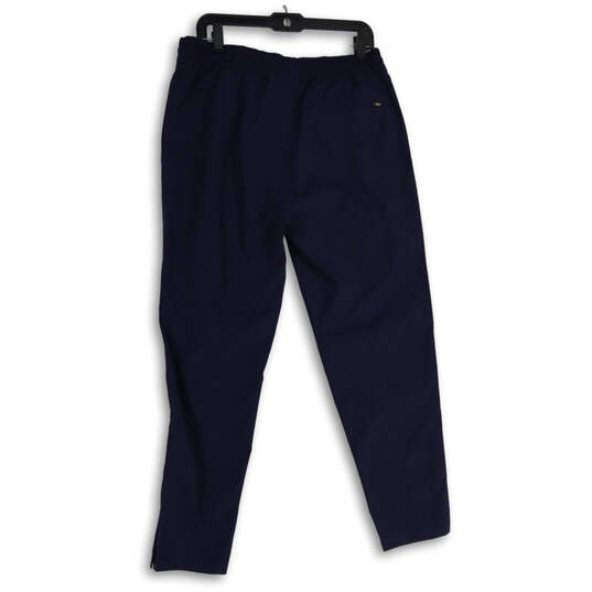 Buy the NWT Mens Blue Elastic Waist Slash Pocket Pull-On Track Pants Size  Large