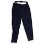 NWT Mens Blue Elastic Waist Slash Pocket Pull-On Track Pants Size Large image number 2