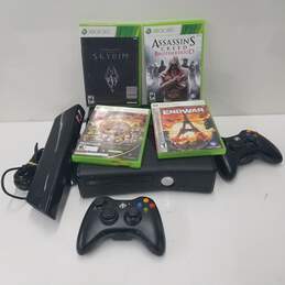 Microsoft Xbox 360 S Console Slim W/ Games