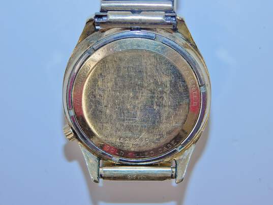 VNTG Bulova Swiss Accutron Gold Filled Case Men's Dress Watch 59.0g image number 6