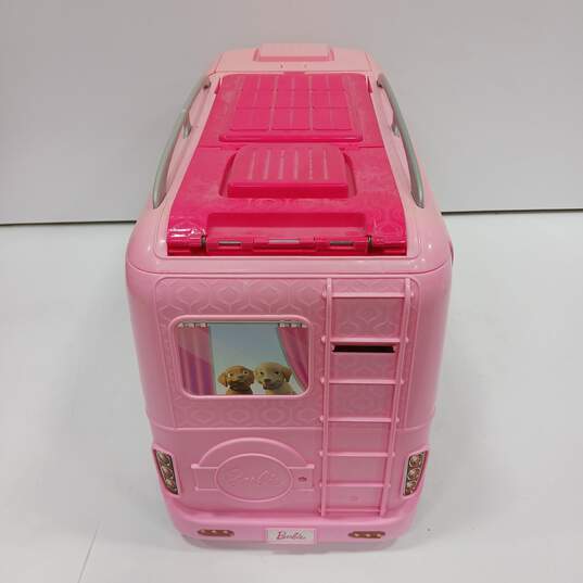 2016 - Mattel Pink Barbie Dream Camper Expanding RV  Motorhome FBR34 image number 2