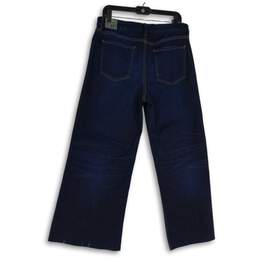 NWT Kut From The Kloth Womens Meg Blue Denim High Rise Wide-Leg Jeans Size 12 alternative image