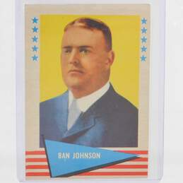1961 HOF Ban Johnson Fleer Baseball Greats American League Founder