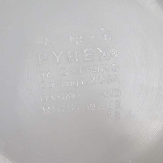 Vintage Pyrex Homestead Set of 3 Casserole Dishes w/ Speckled Lids image number 11