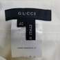 AUTHENTICATED WOMEN'S GUCCI WHITE NYLON SKIRT SIZE 40 image number 4