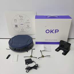 OKP Robot Vacuum Cleaner w/Box and Accessories