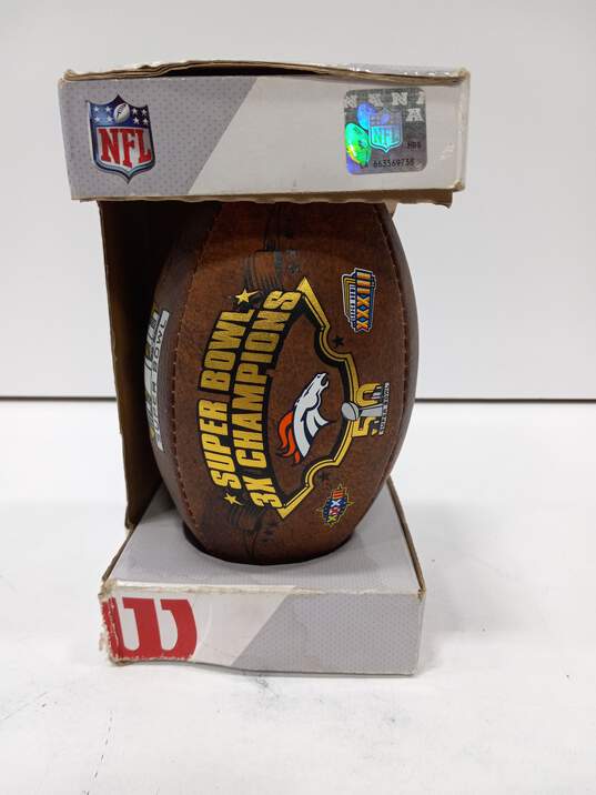 NFL Silver Series Promo Football-Broncos image number 1