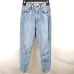 Revtown Women Blue High Rise Straight Jeans Sz 25